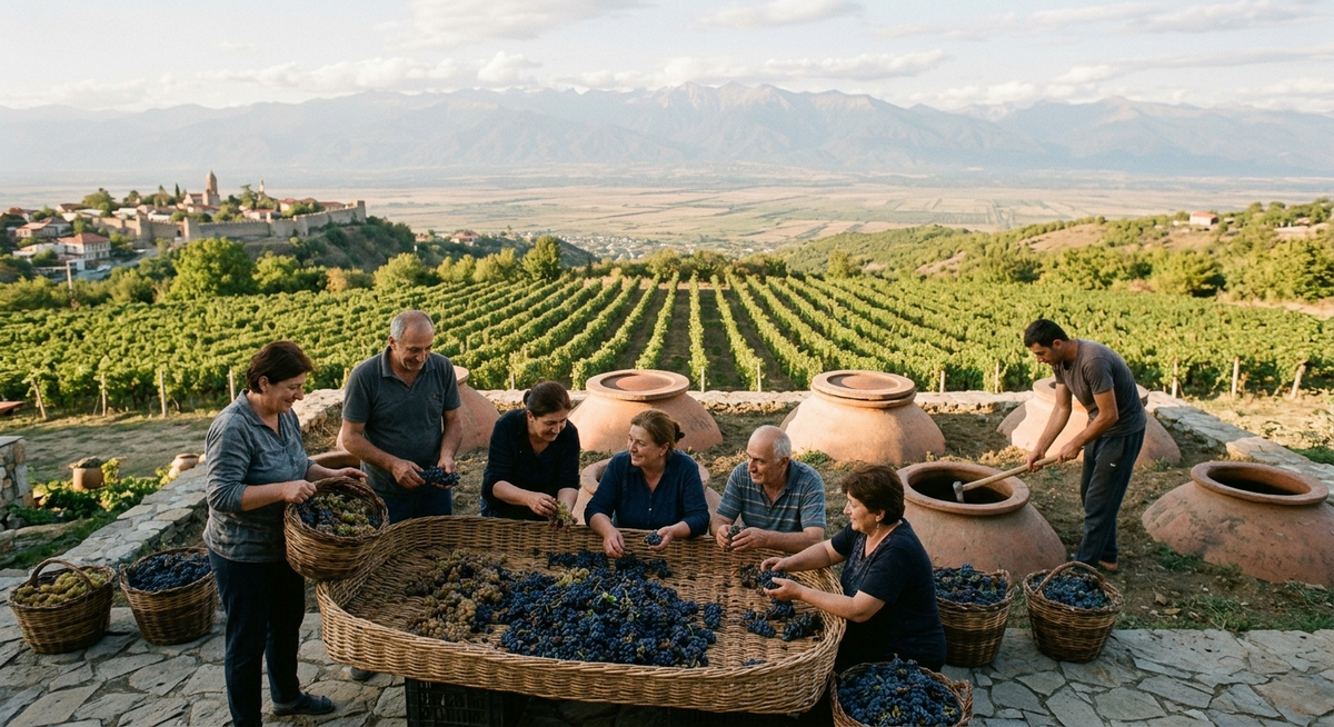 Family-owned winery near Sighnaghi