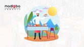 Promotion of the resort cafe