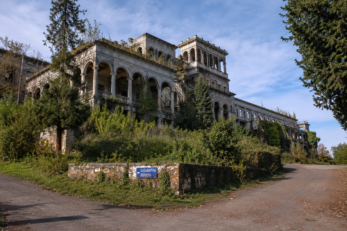 Abandoned sanatoriums of Tskhaltubo
