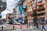Mural "Abstraction" on Gorgasali street