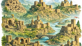 Ancient ruins, fortresses and castles of Georgia