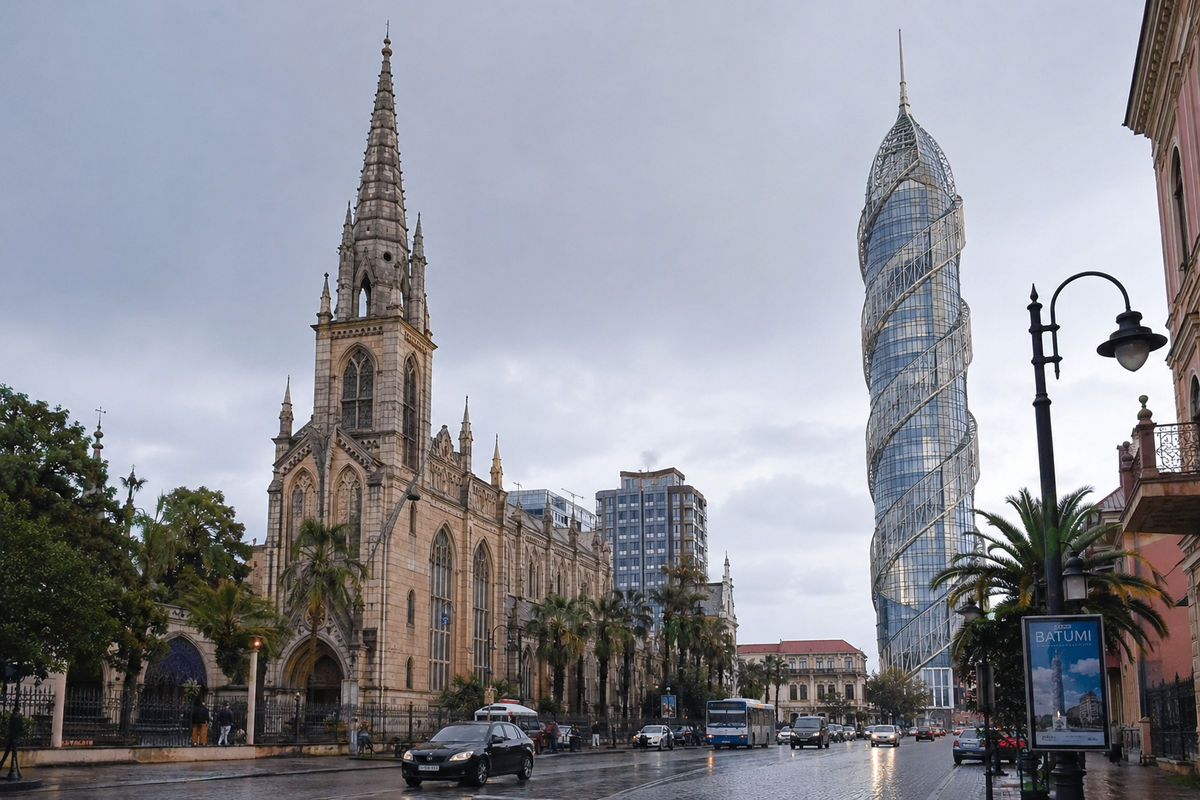 Batumi Through Three Architectural Eras