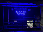 black ink tattoo