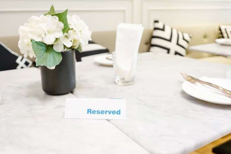 Table reservation