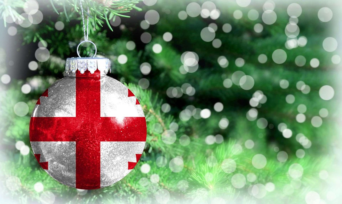 Christmas tree decoration with the flag of Georgia