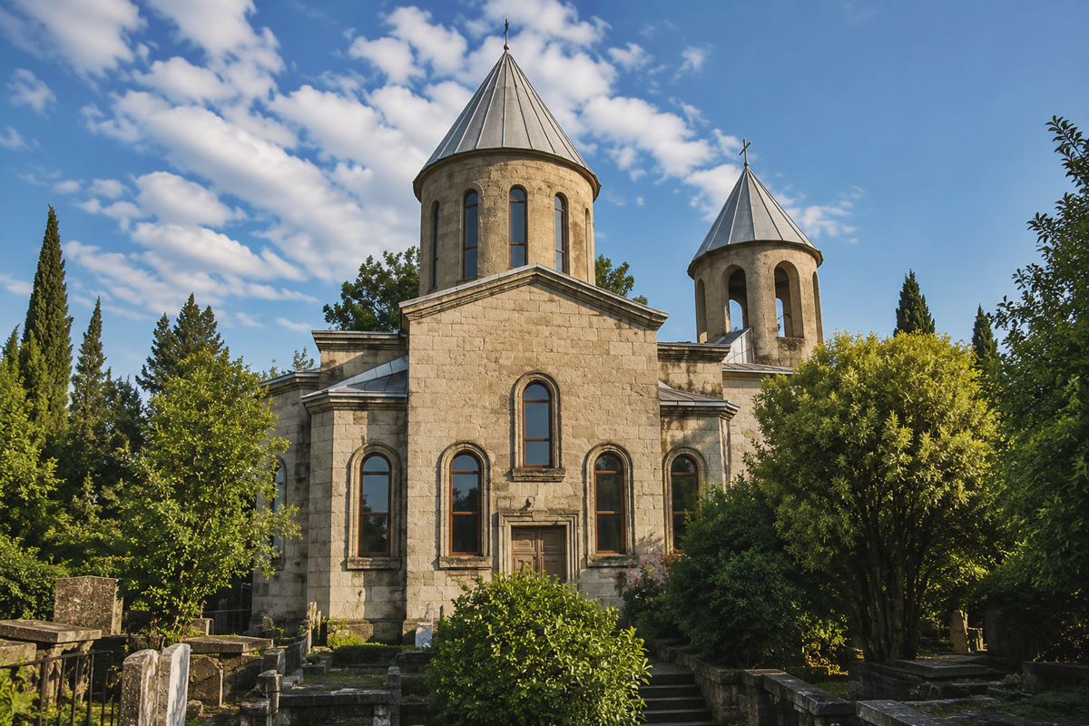 Church of St. Sameba at the Sapichkhia cemetery