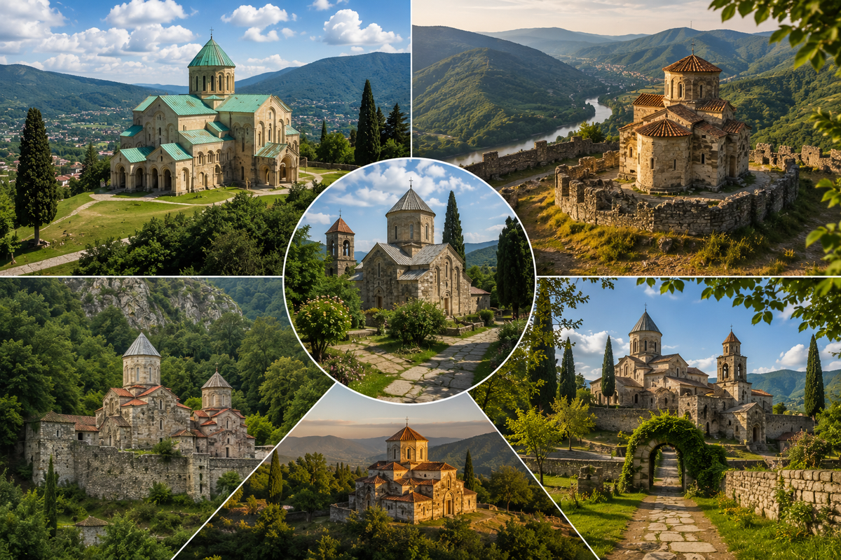 Discover the most beautiful churches and monasteries of Imereti, from world-famous cathedrals to peaceful hidden monasteries surrounded by nature.