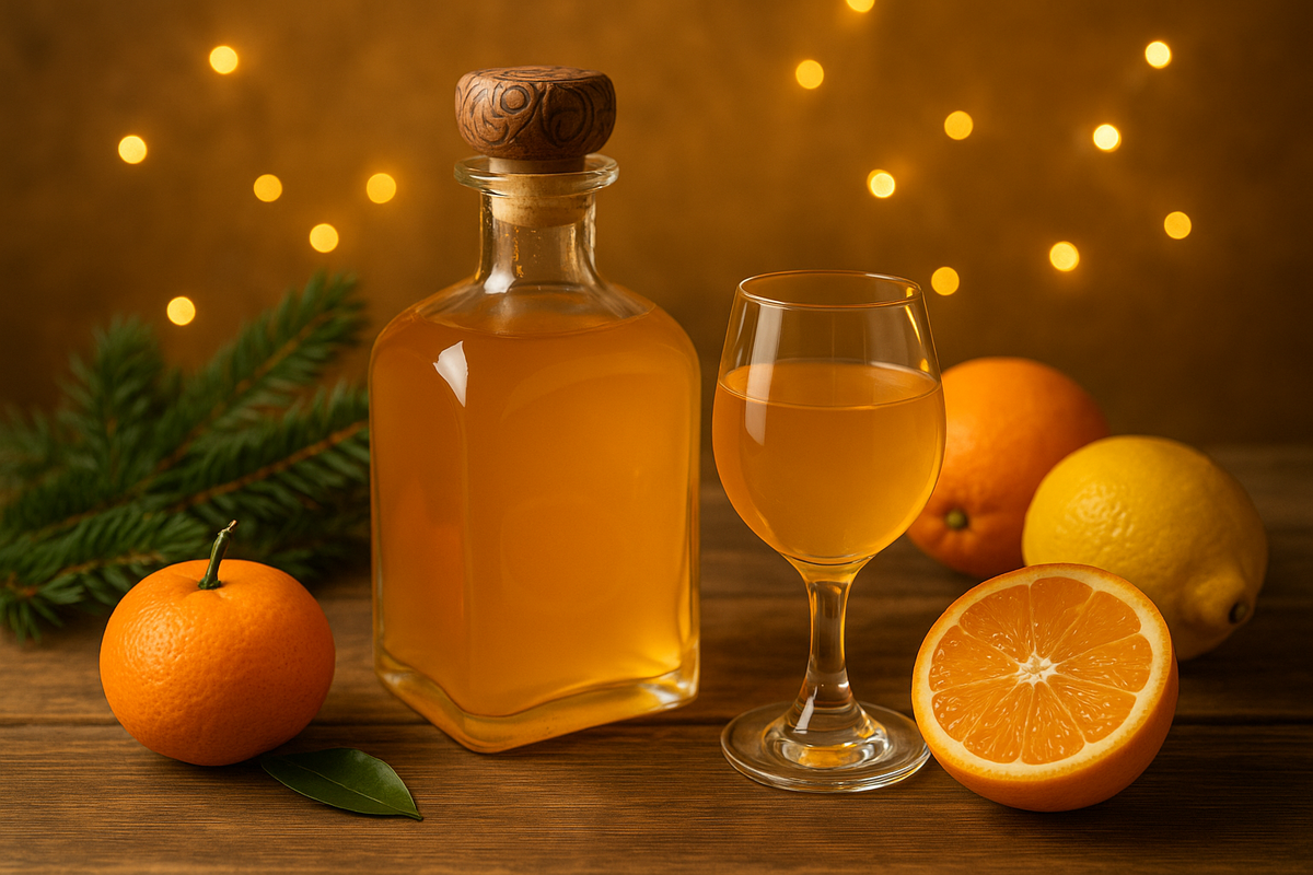 Citrus liqueurs