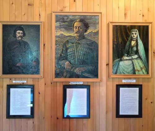 The Sheriff Khimshiashvili House Museum in the village of Skhalta (Kinchauri)