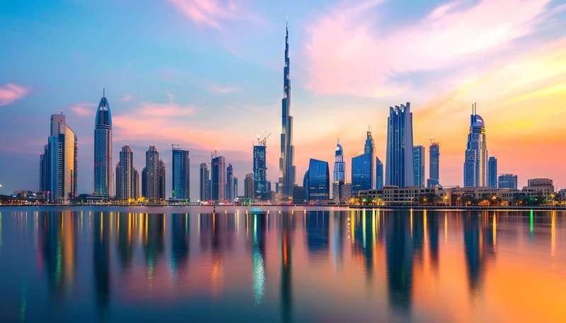 Dubai: golden beaches and skyscrapers of the future