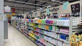 Supermarket "Carrefour" on the street Tvalchrelidze