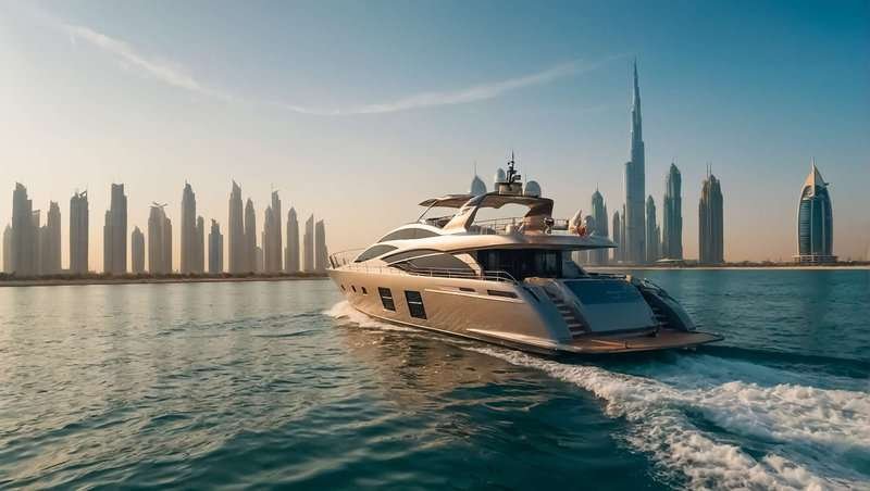 Yacht excursions in Dubai