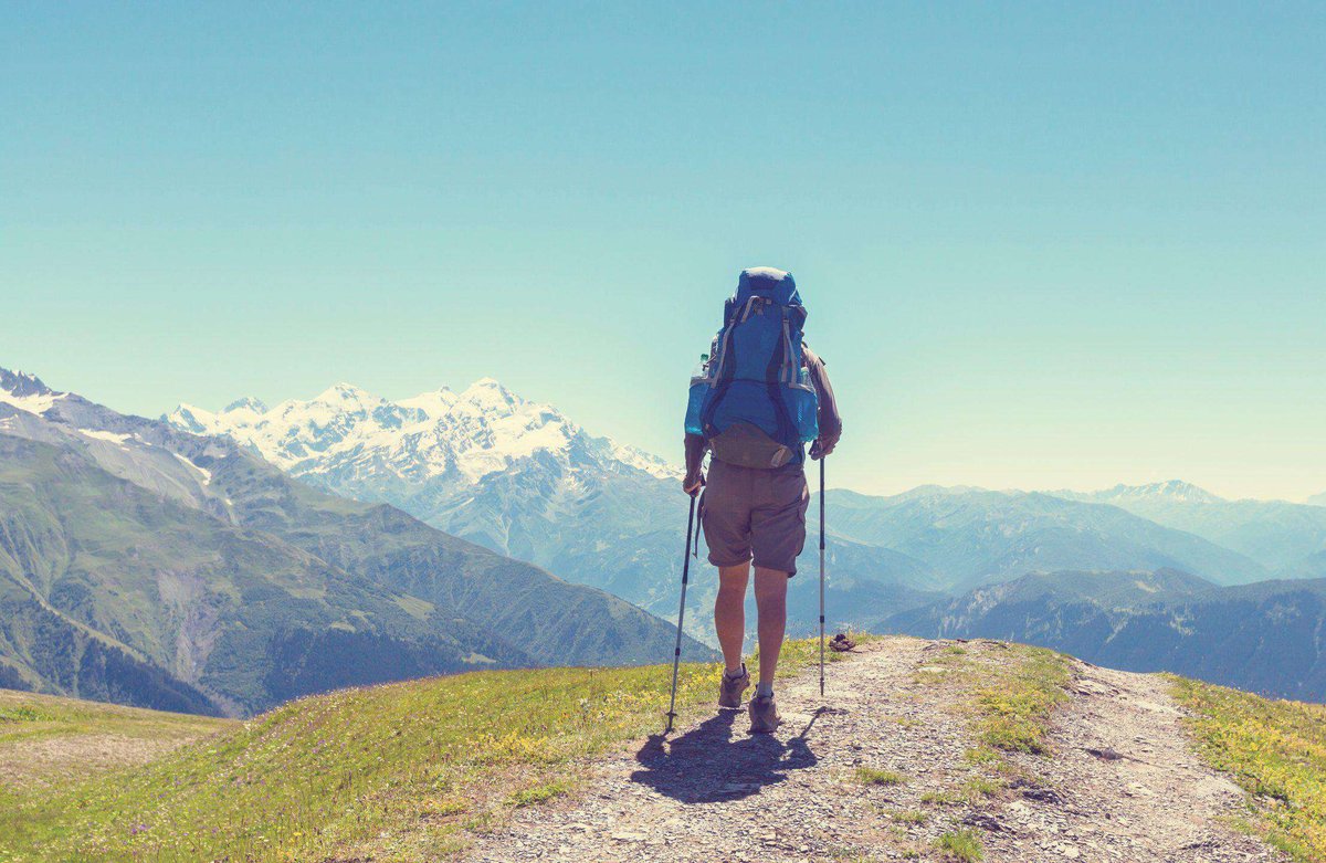 Equipment for mountain hiking