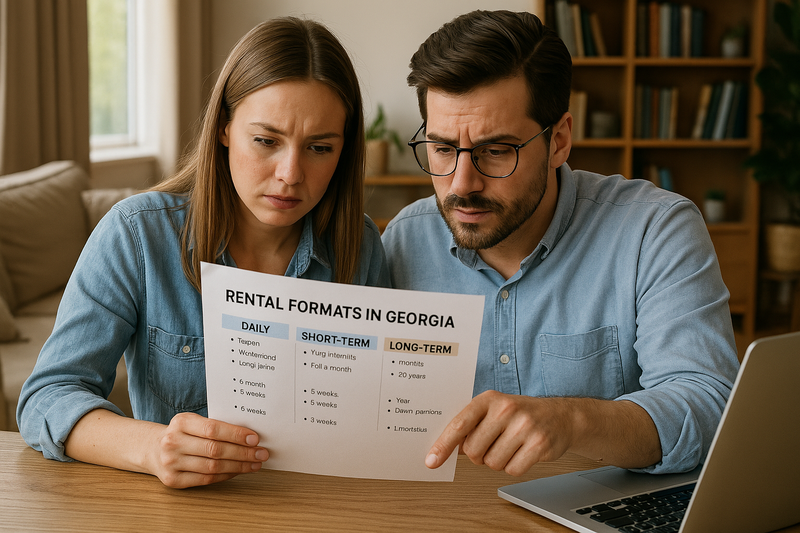 Rental formats in Georgia