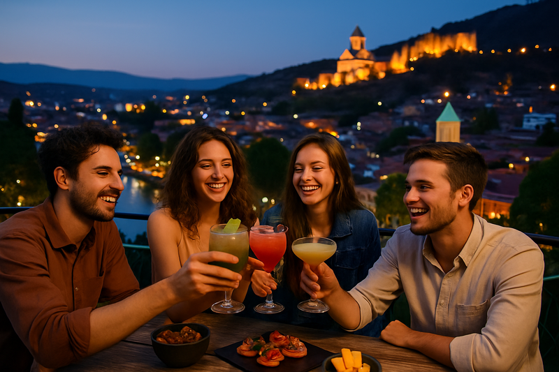 formats and atmospheres – from intimate lounges to trendy rooftop bars