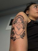 Frosty tattoo art