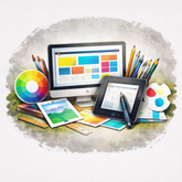 Graphic and web design studios