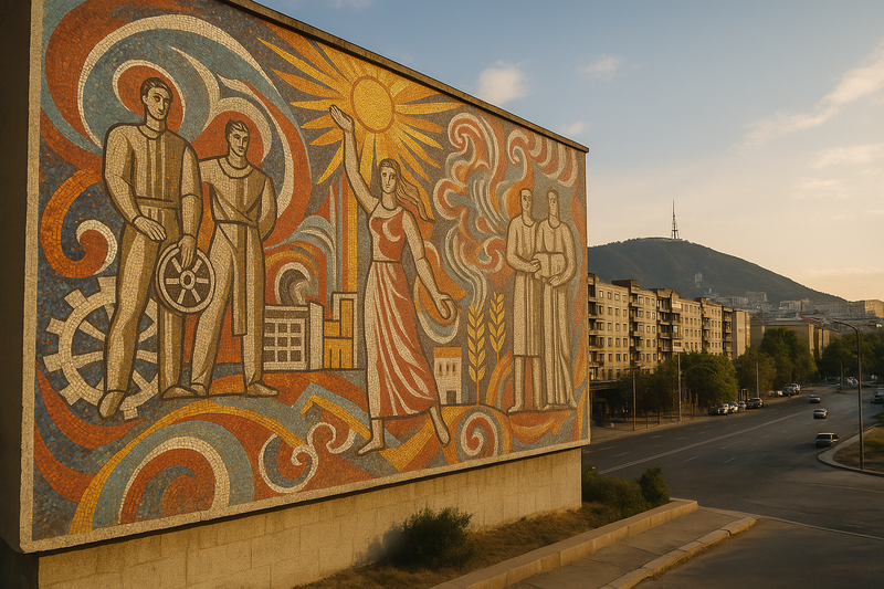 Soviet Georgia: How the Era is Reflected in Mosaics