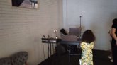 Inside restaurant