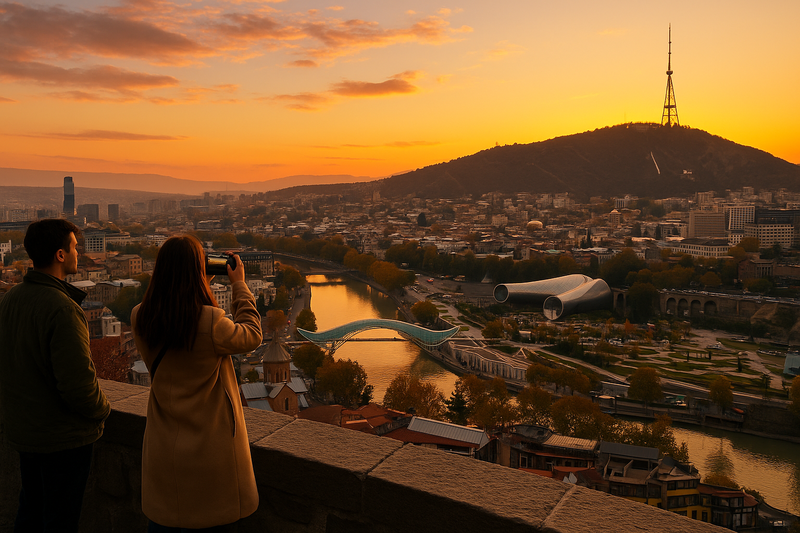 Which locations are chosen for striking and memorable shots?