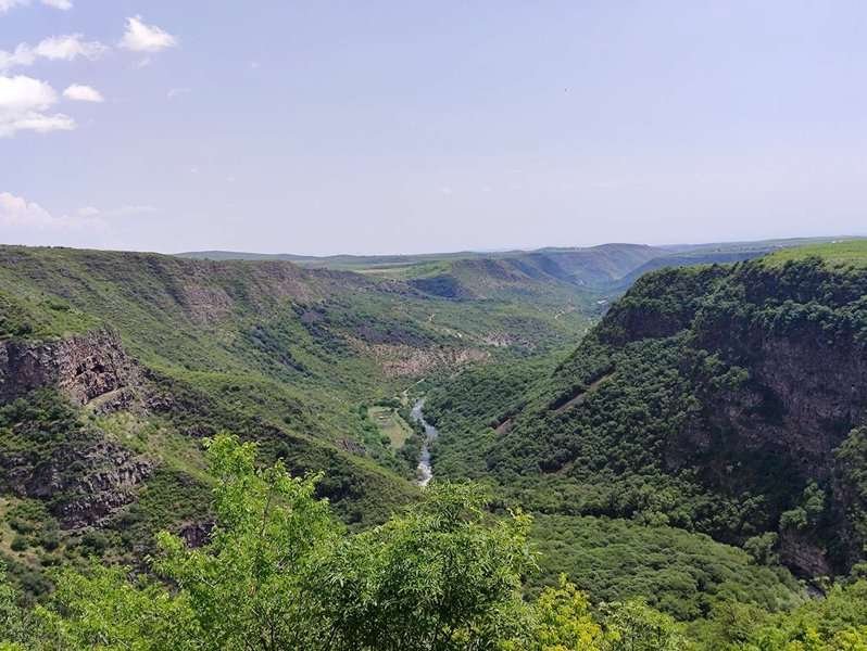 Canyon in Samshvilde