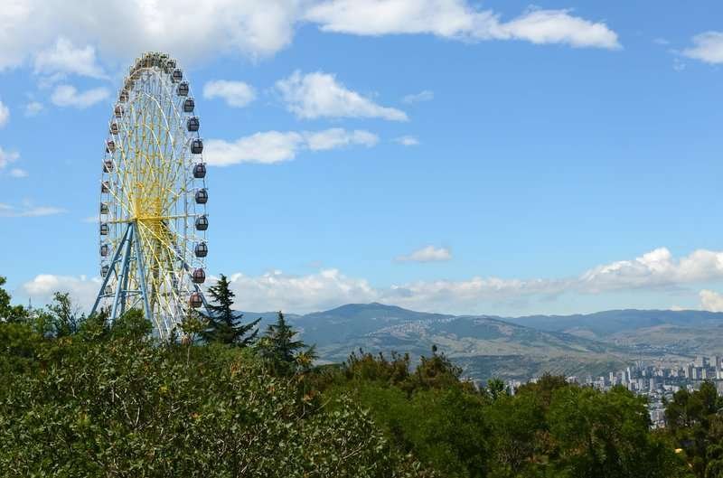 Ferris wheel on Mount Mtatsminda