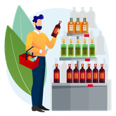 Винные и алкогольные магазины