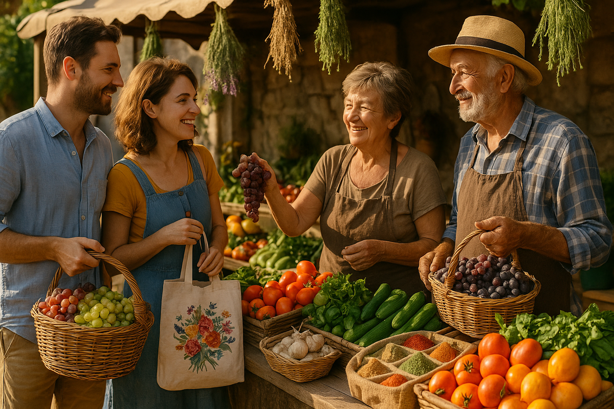 Кутаисский рынок — не просто купить, а почувствовать.