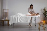 Massage Service. Home And Hotel Service Of Massage