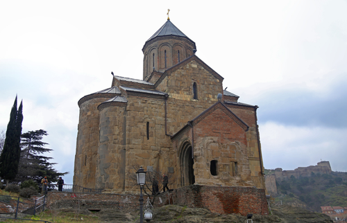 Metekhi Fortress in Tbilisi