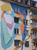 Mural "Abstraction" on Tsar Parnavaz Street