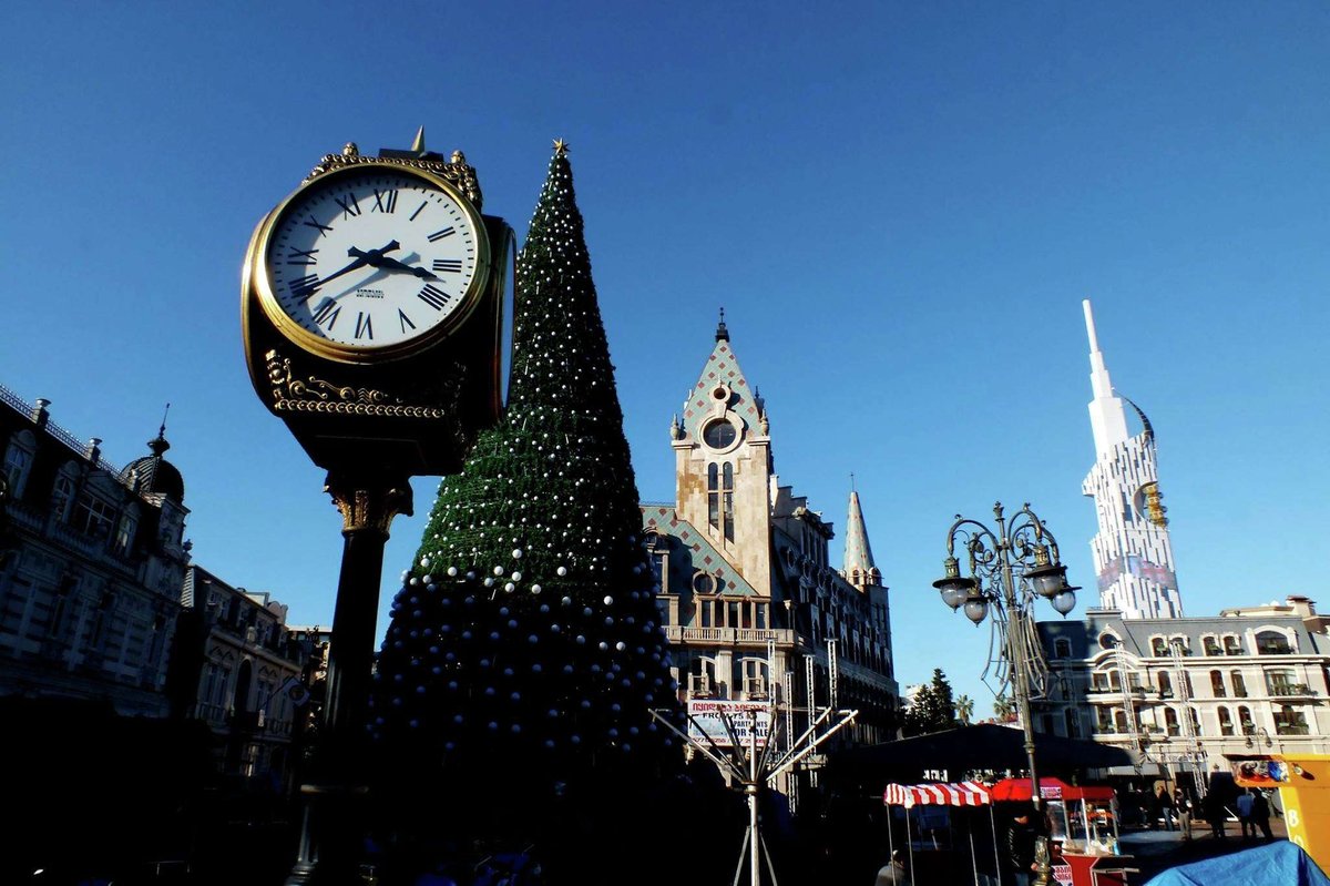 New Year's tree in Batumi
