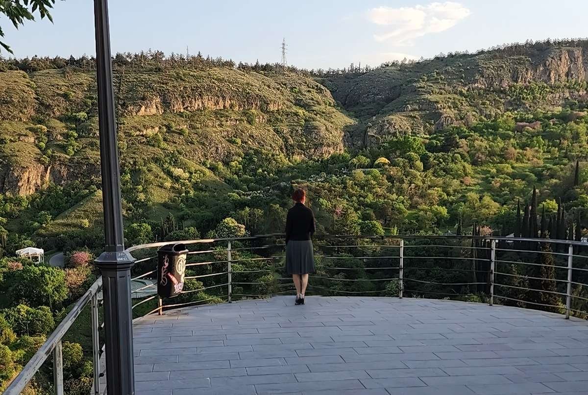 Observation deck at the Narikala Fortress