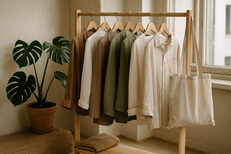 a conscious wardrobe where style and ecology go hand in hand