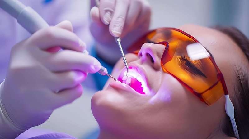 professional teeth whitening