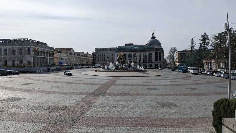 The main square of Kutaisi