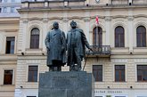 Monument to Tsereteli and Chavchavadze