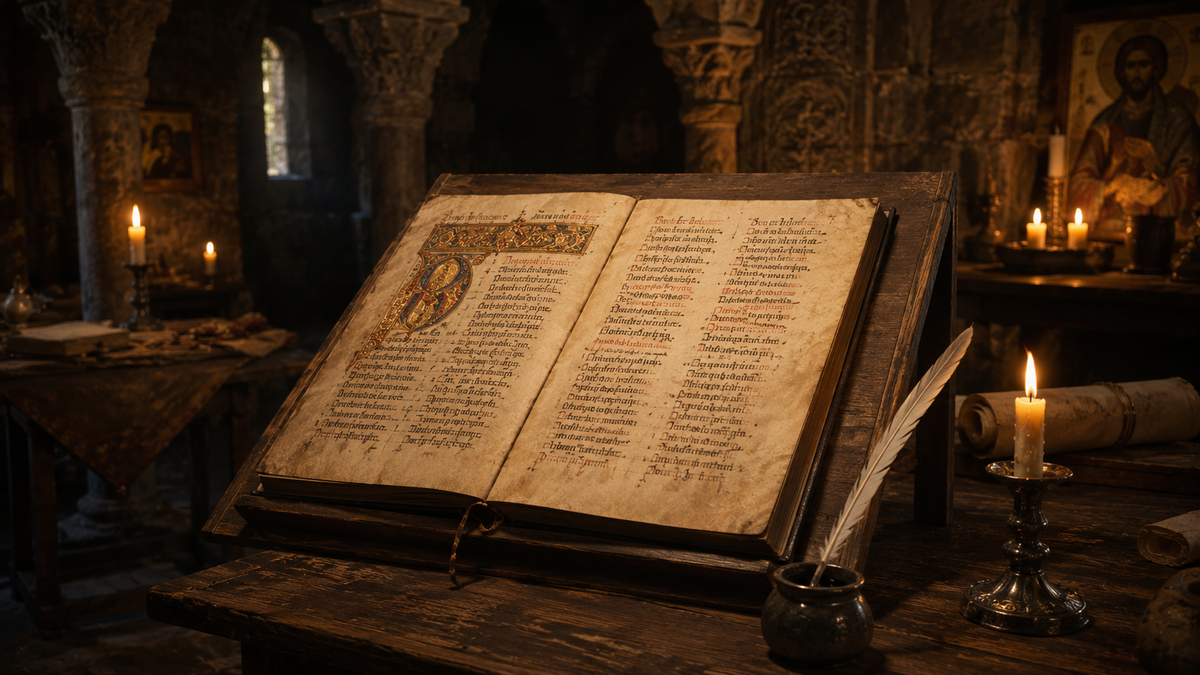 "Penitential Canons": hymns that tradition attributes to King David.