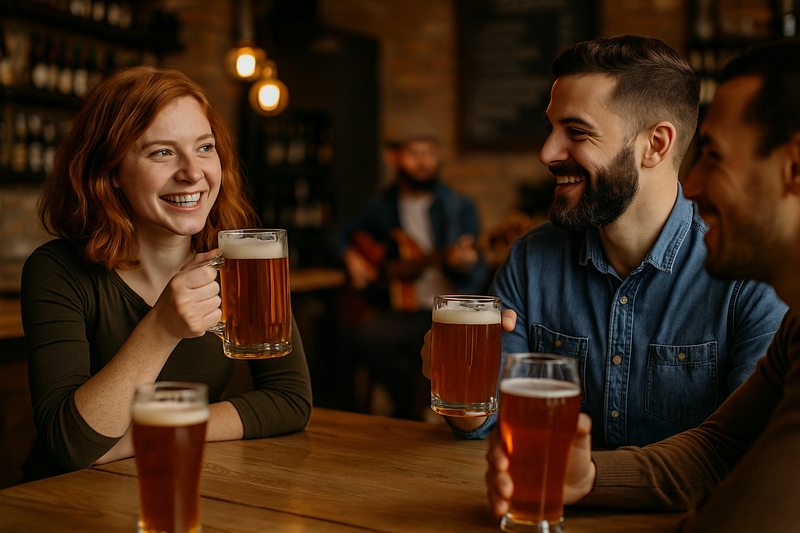 beer is the atmosphere with whom, when and why to go