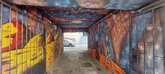 Underpass with graffiti (Baratashvili Square)