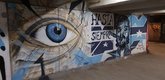 Underpass with graffiti (Baratashvili Square)