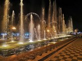 Танцующие Фонтаны на Батумском бульваре