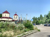 Православный храм напротив Национального центра интервенционной медицины имени академика З.Цхакая
