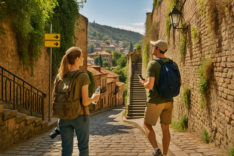 A walk through the streets of Tbilisi