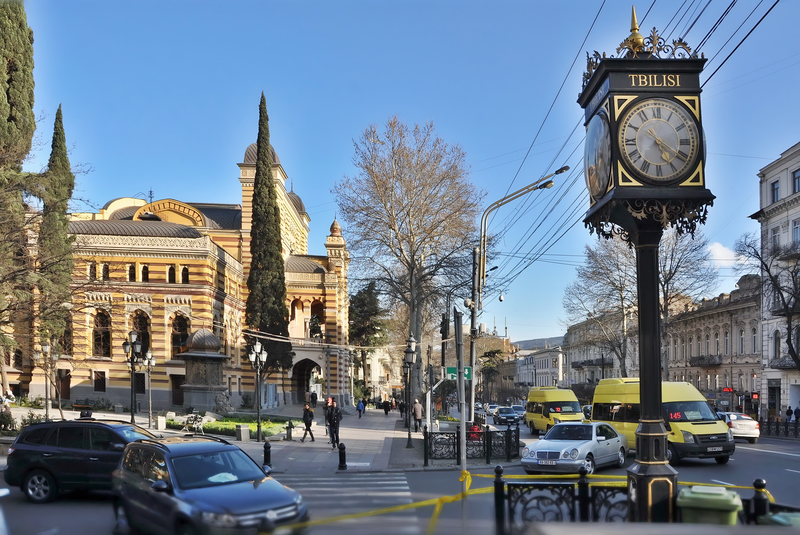 Rustaveli Avenue in Tbilisi