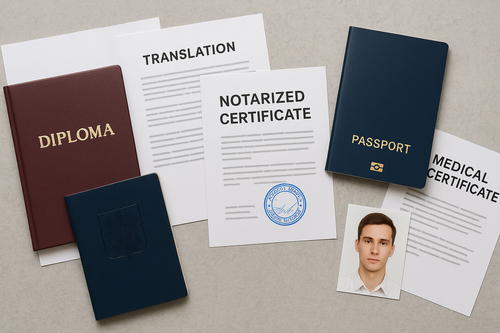 Required documents for all applicants