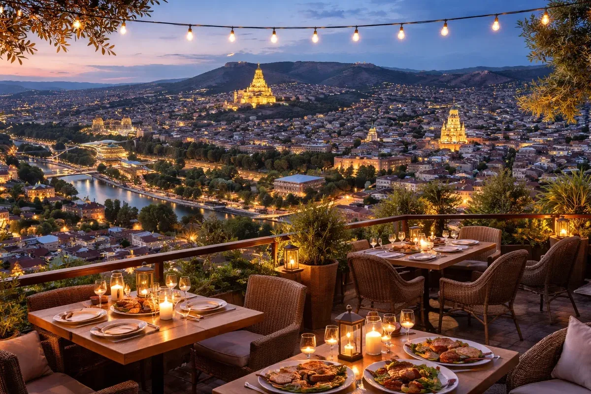 Restaurants with views of Tbilisi