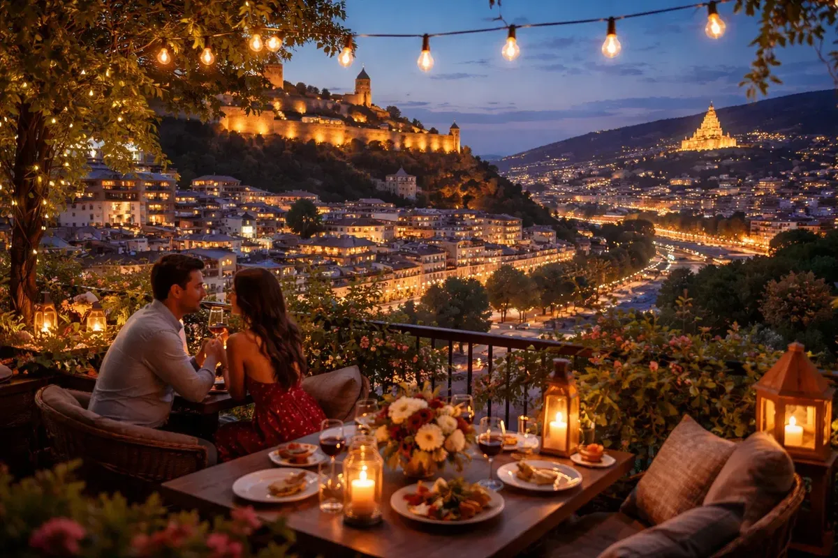 Romantic restaurants in Tbilisi