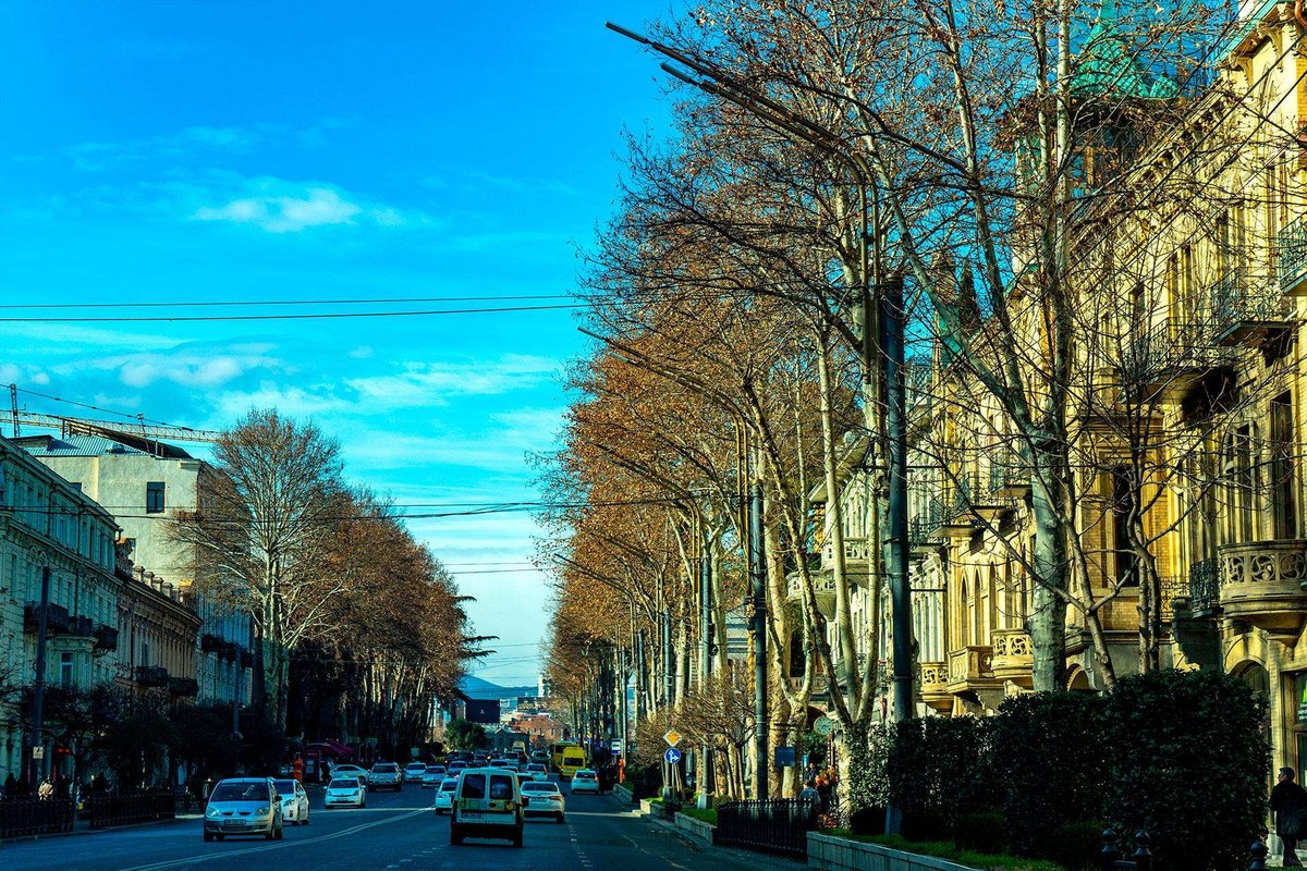 Rustaveli Avenue in Tbilisi