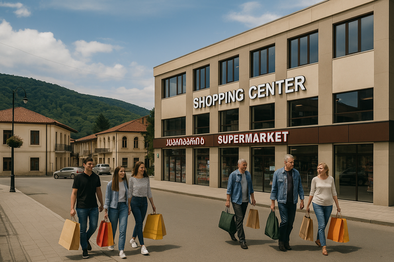 Shopping in the regions is simple, convenient, and to the point